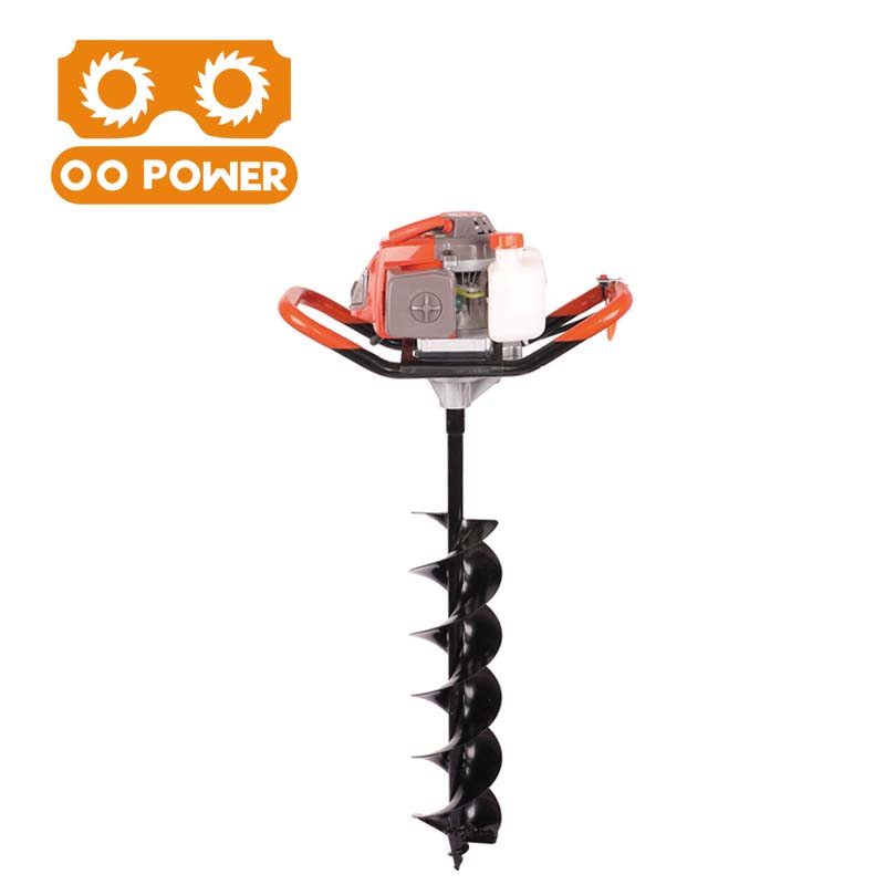 O O Power 63cc Earth auger,2 Stroke