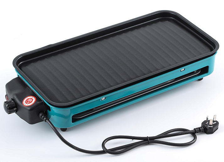 Electric grill pan