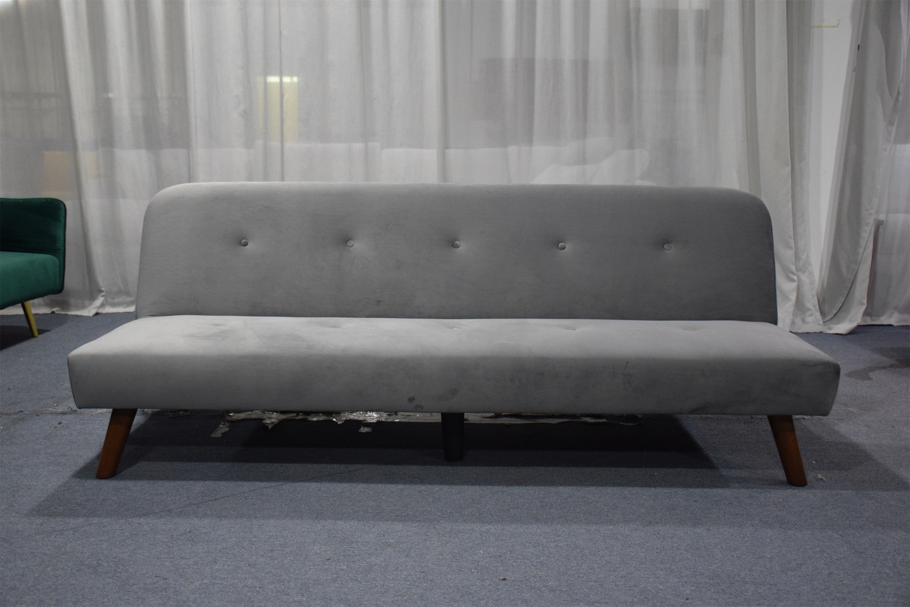 Piping sofa bed