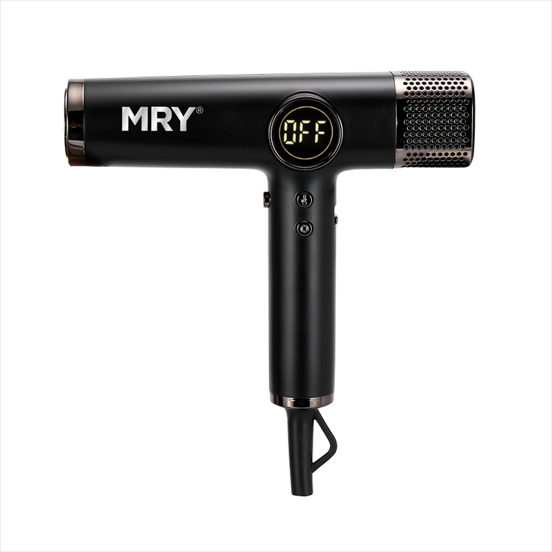 MRY High Speed Rechargeable Portable Ionic Hair Care Constant Temperature Hammer Hair Dryer