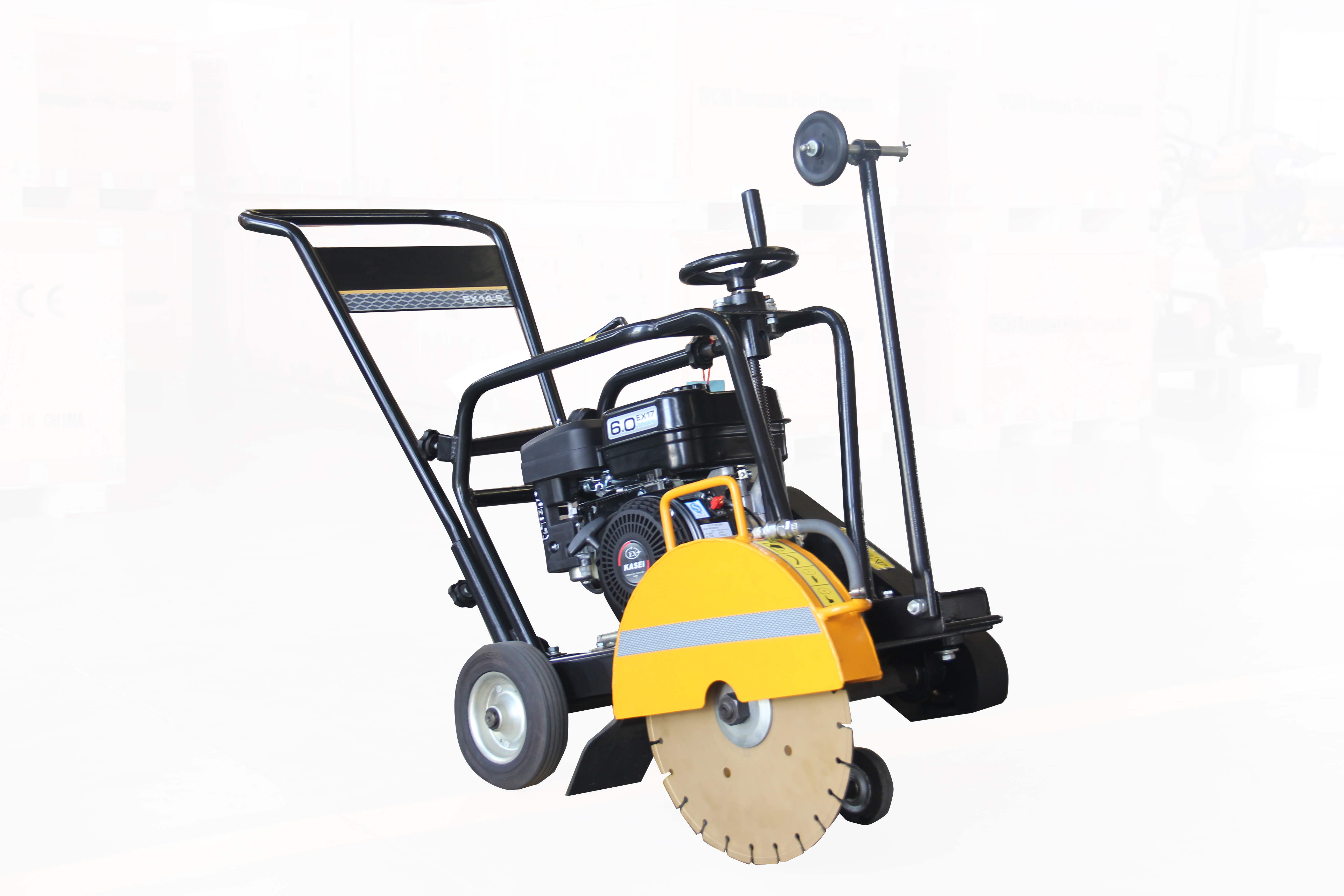 Gasoline road cutter