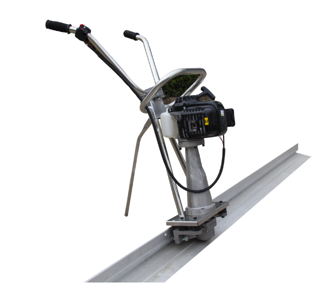 Concrete leveling ruler