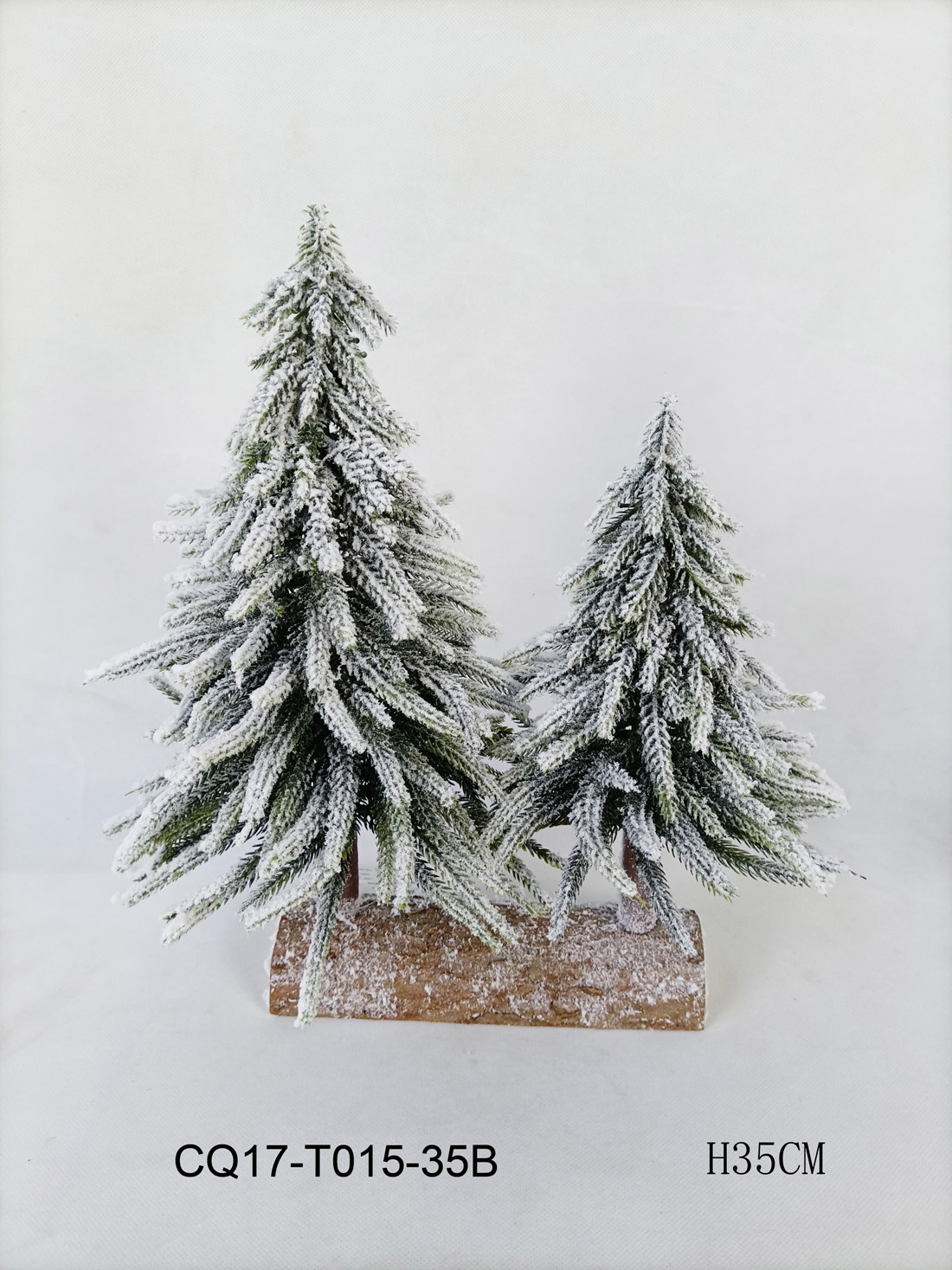 2023 new plastic 35cm tree for Christmas outdoor decoration