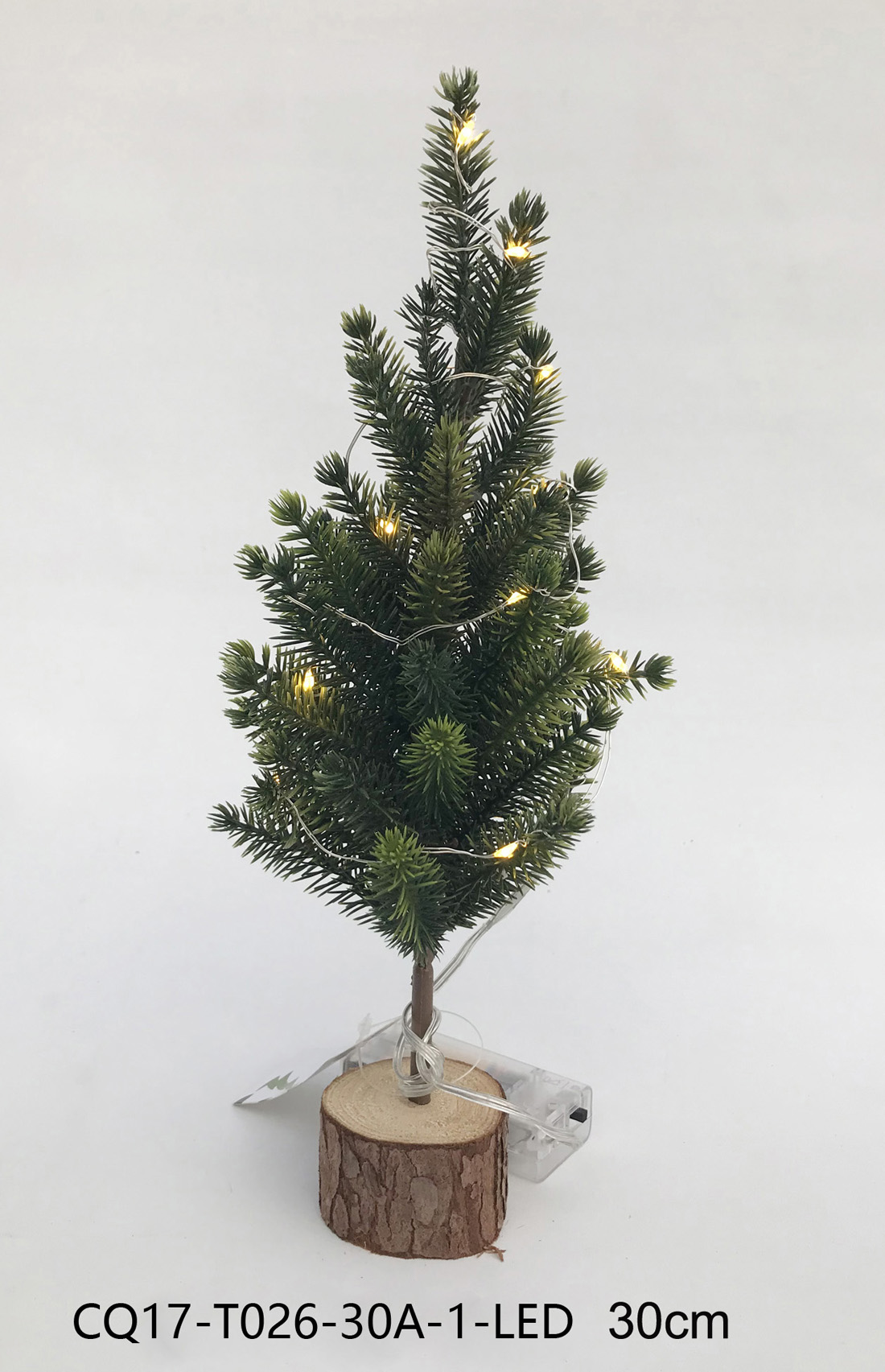 High quality LED H30cm Christmas tree lights bring warmth and festive atmosphere to your family