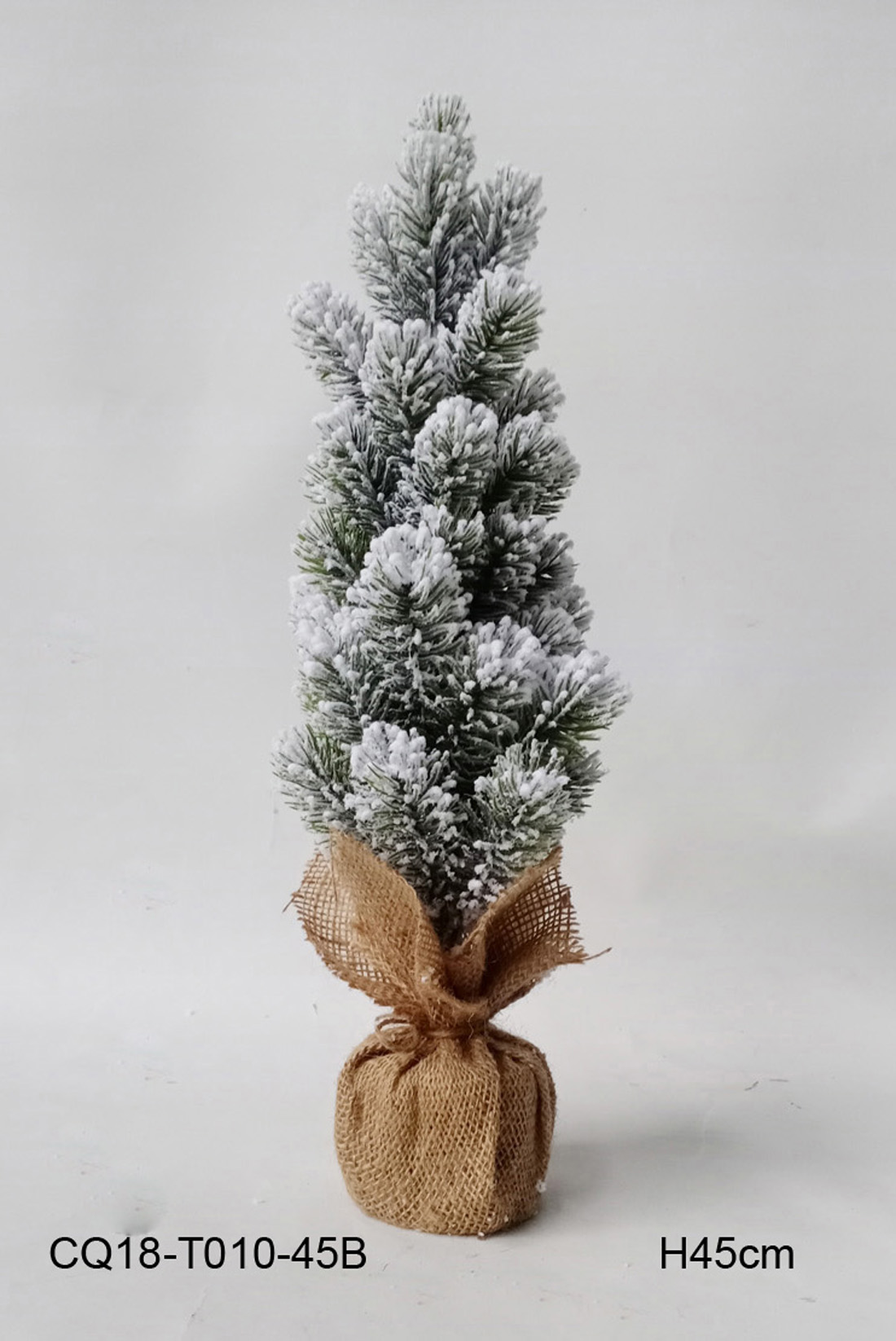 Xmas decoration artificial flower front door Pe Tree with pine cone Christmas ornaments
