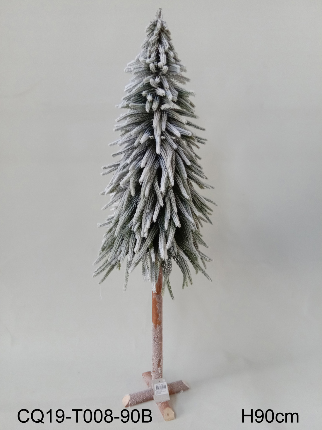 Christmas decoration supplier PE Needle pine christmas tree snow
