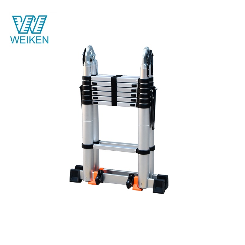 Aluminum telescopic ladder
