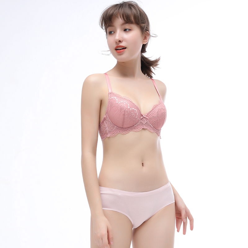 Lace comfortable push up Sexy ladies' bra