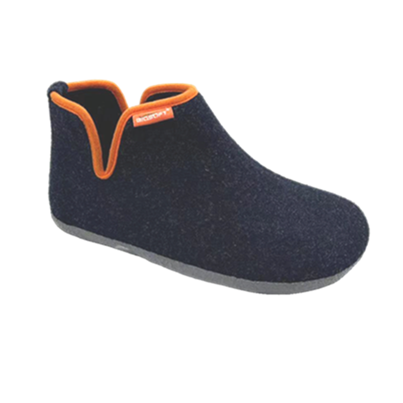 felt slippers latex sole
