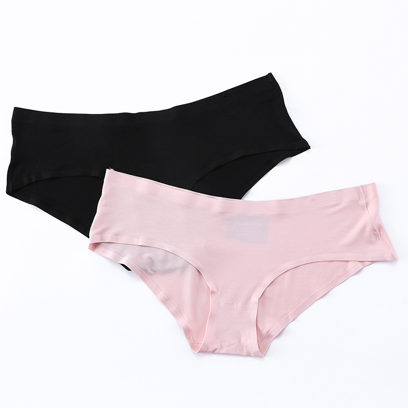 Ice Silk Seamless bonded Underwear Women Seamless Panties