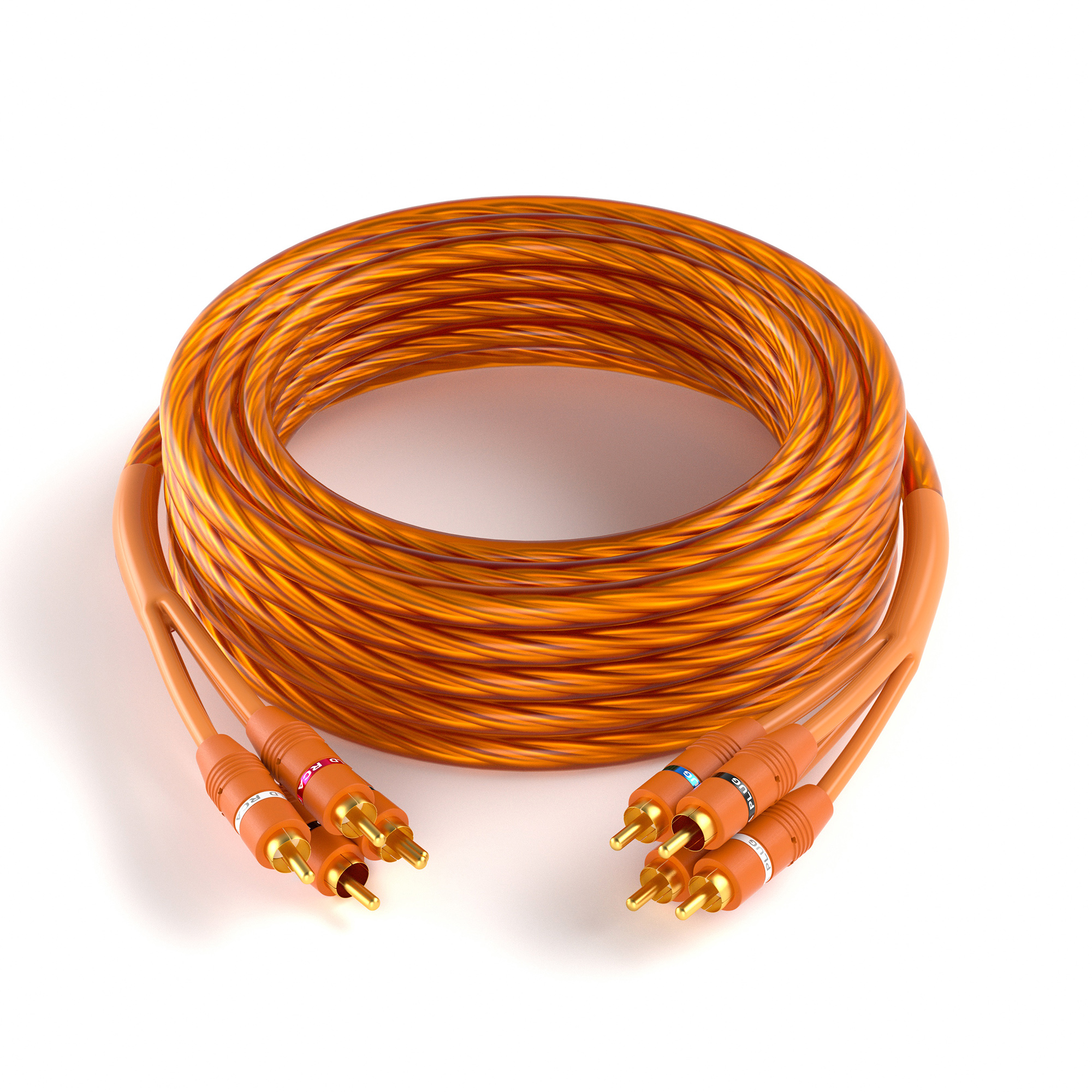4 channel RCA cable