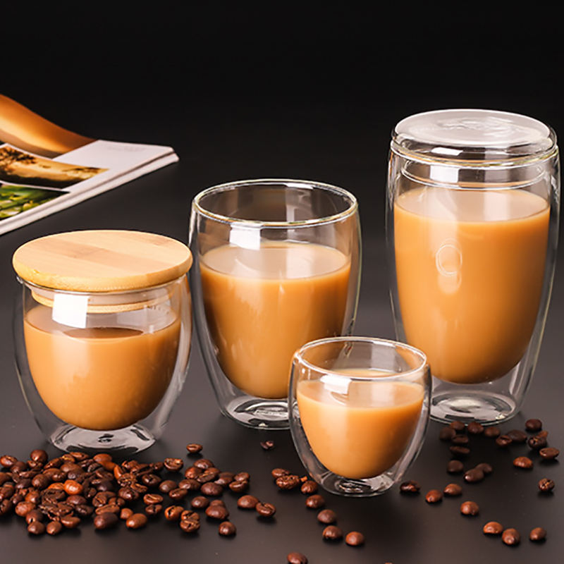Double wall tea glass cup coffe cup