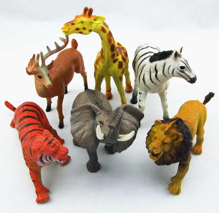 plastic wild animals toys