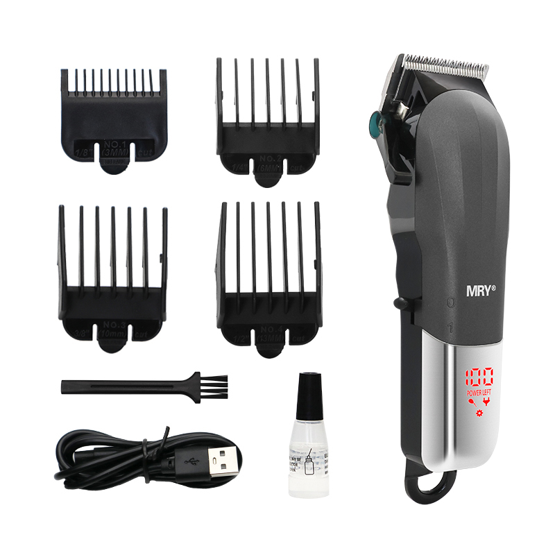 MRY Wholesale Price Electric Hair Clipper ABS Material Cordless Barber Hair Clipper