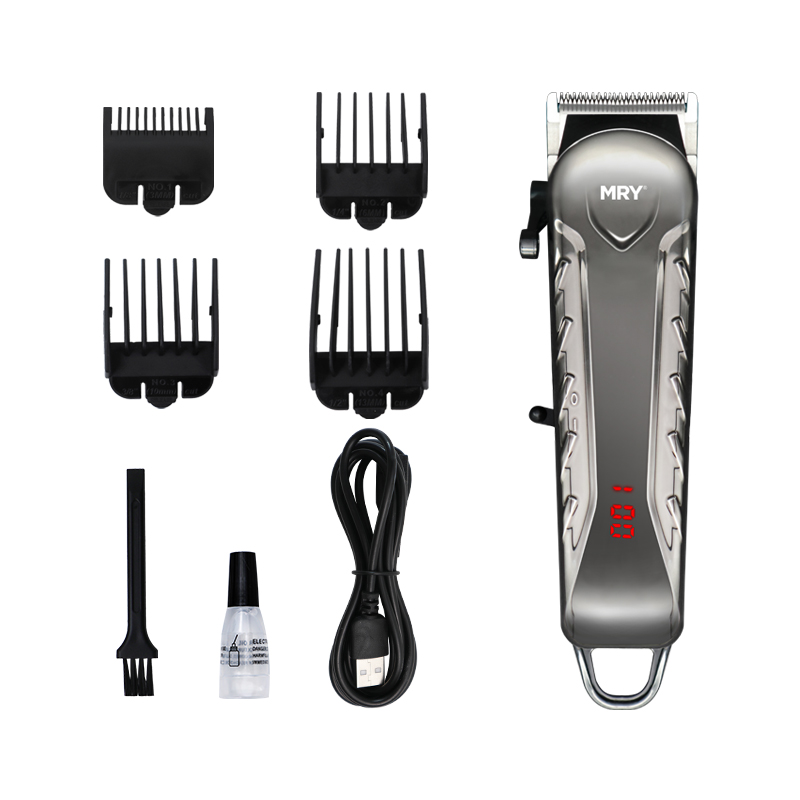 MRY Top Quality Rechargeable Hair Clippers DC 5V Barber Cordless Electric Hair Clipper For Men