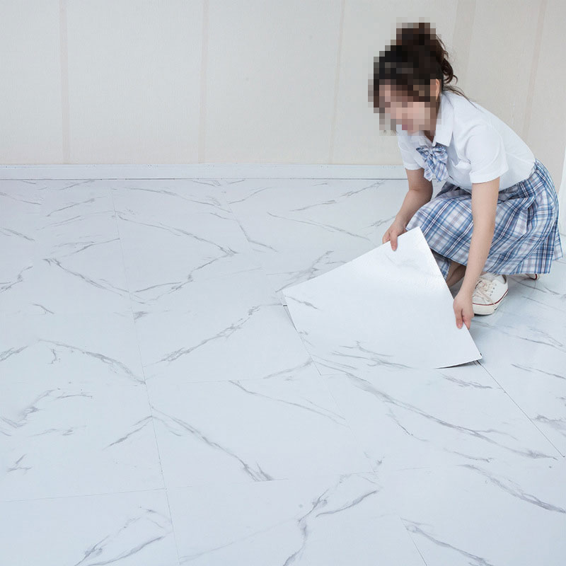 Square Stone Vinyl Flooring Parquet Floor Peel And Stick Self Adhesive Planks Pvc Flooring Wholesale