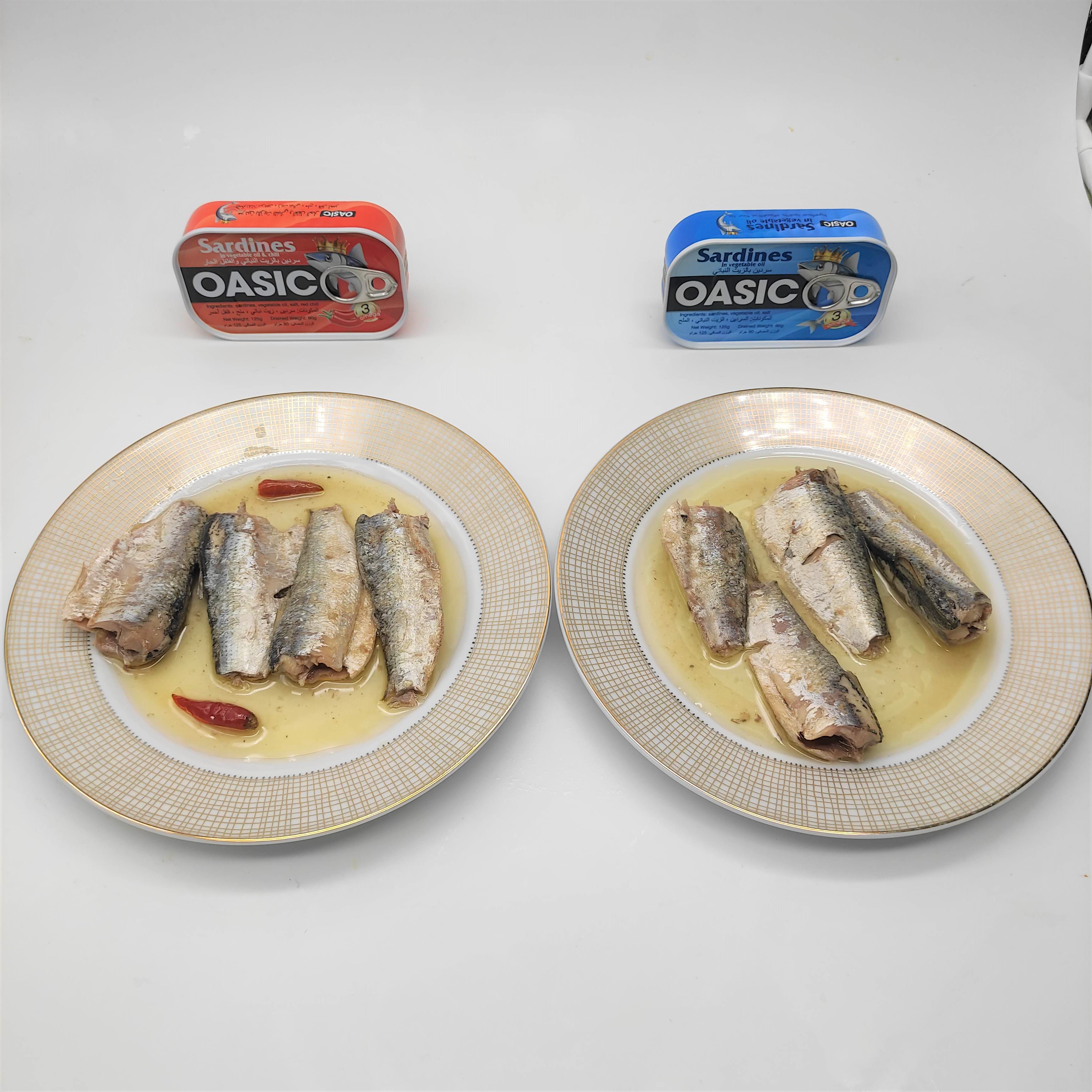 125g Canned Sardine in Vegetable Oil