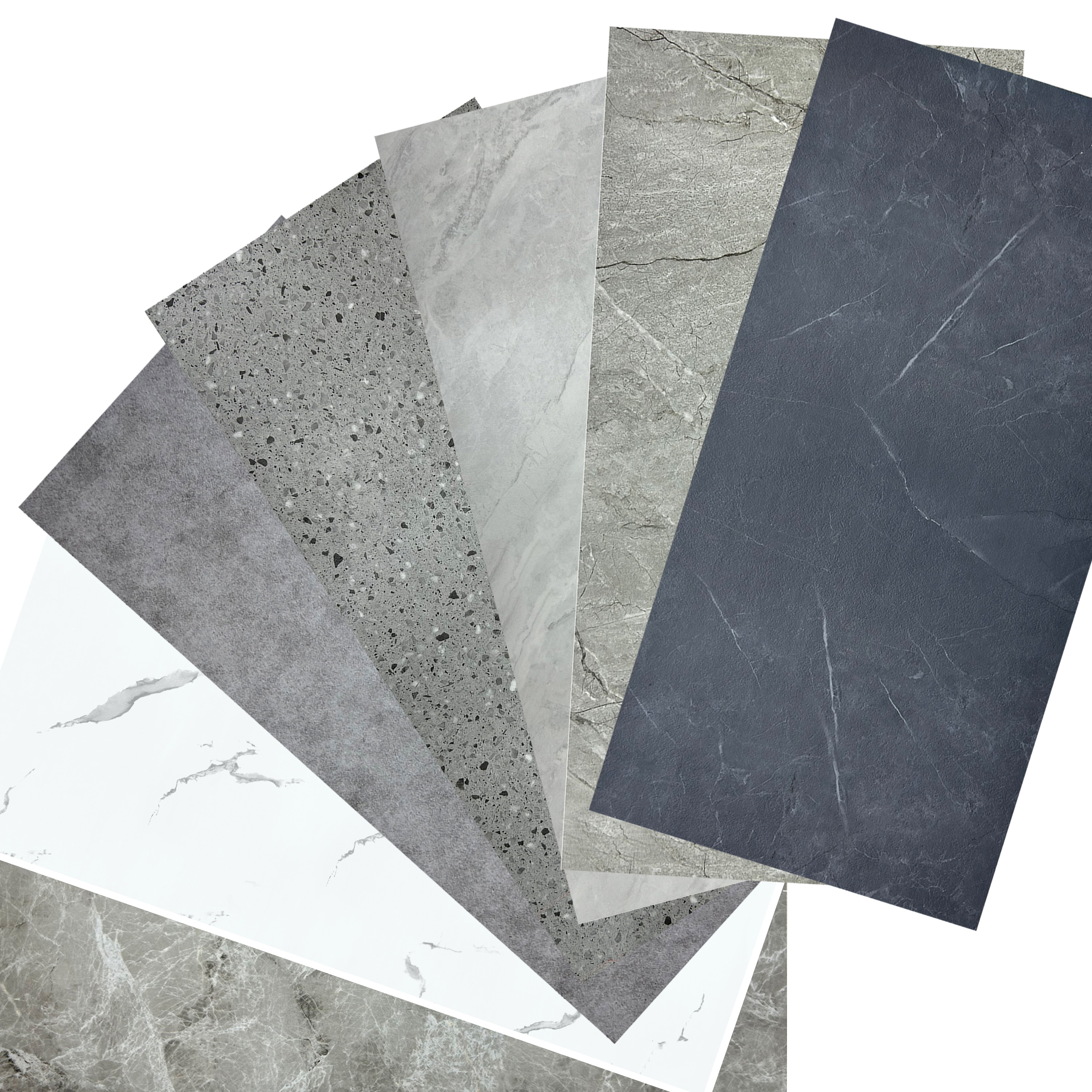Big Size Glue Down Pvc Plastic Flooring Carpet /Stone/Marble Lvt Waterproof Dry Back Flooring