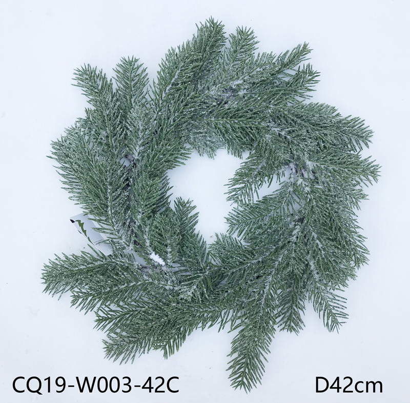 Decoration Customized Artificial Christmas Wreath For Indoor Outerdoor