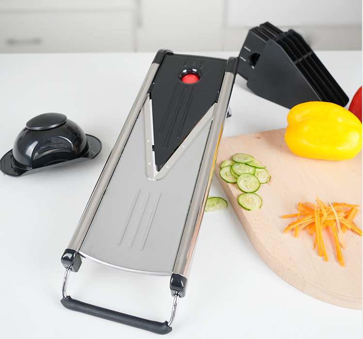 WOKA Best review kitchen ss blade vegetable mandolin with julienne blade