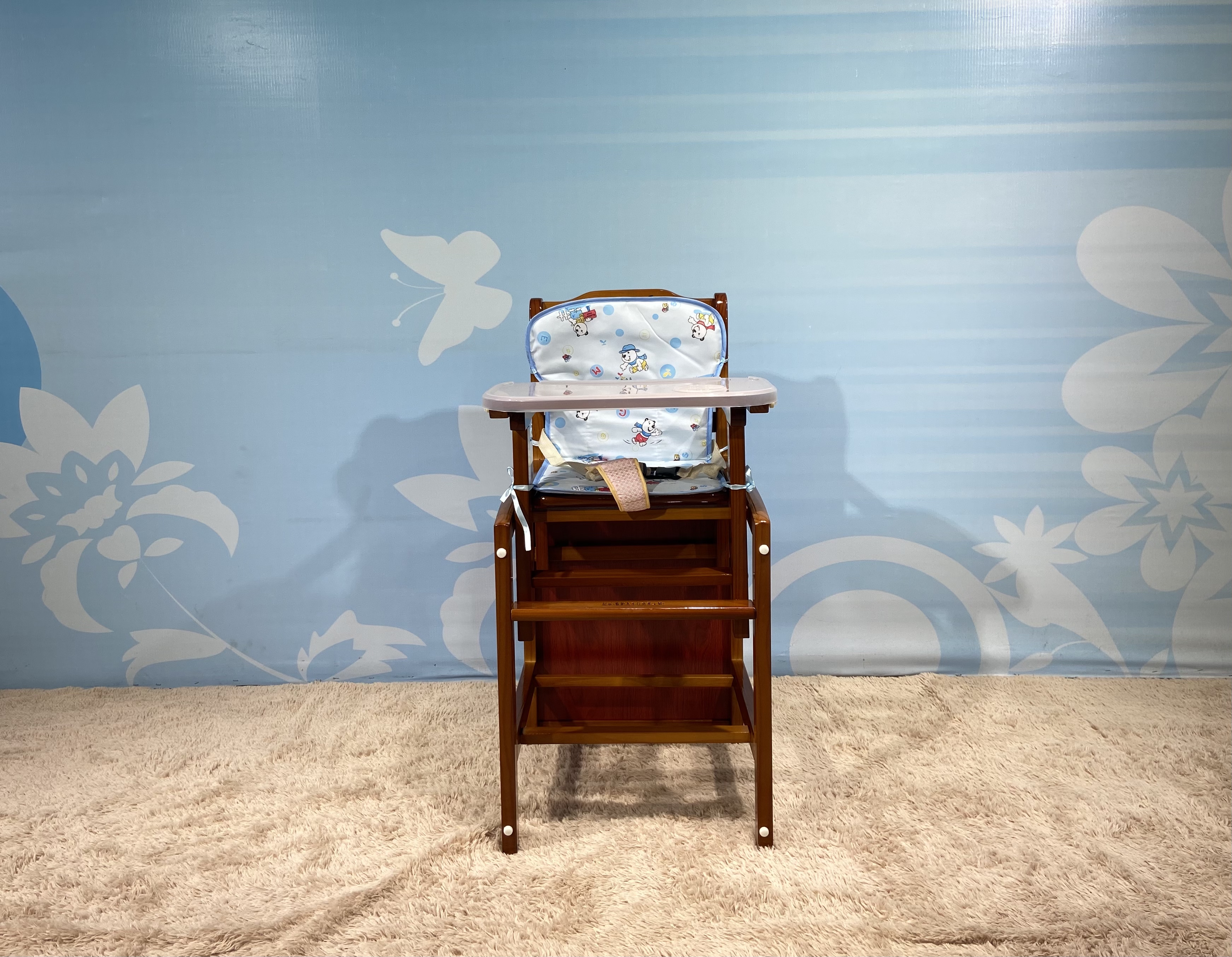Wooden children's dining chairs