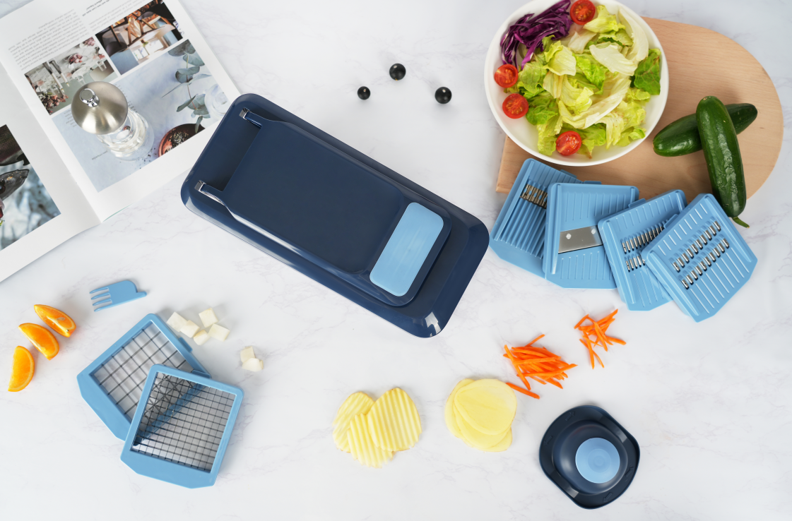 WOKA Multifunctional Vegetable Cutter Manual Mandoline Slicer Fruit Potato Vegetable Chopper Grater
