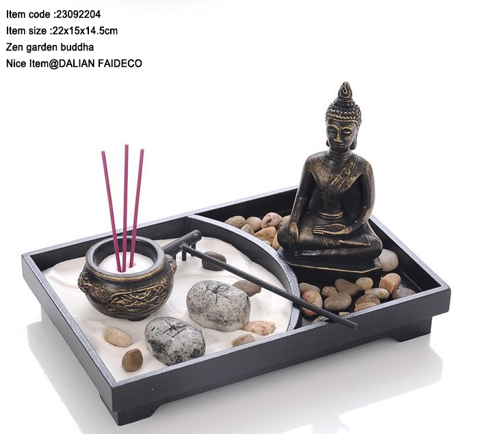 Zen garden buddha
