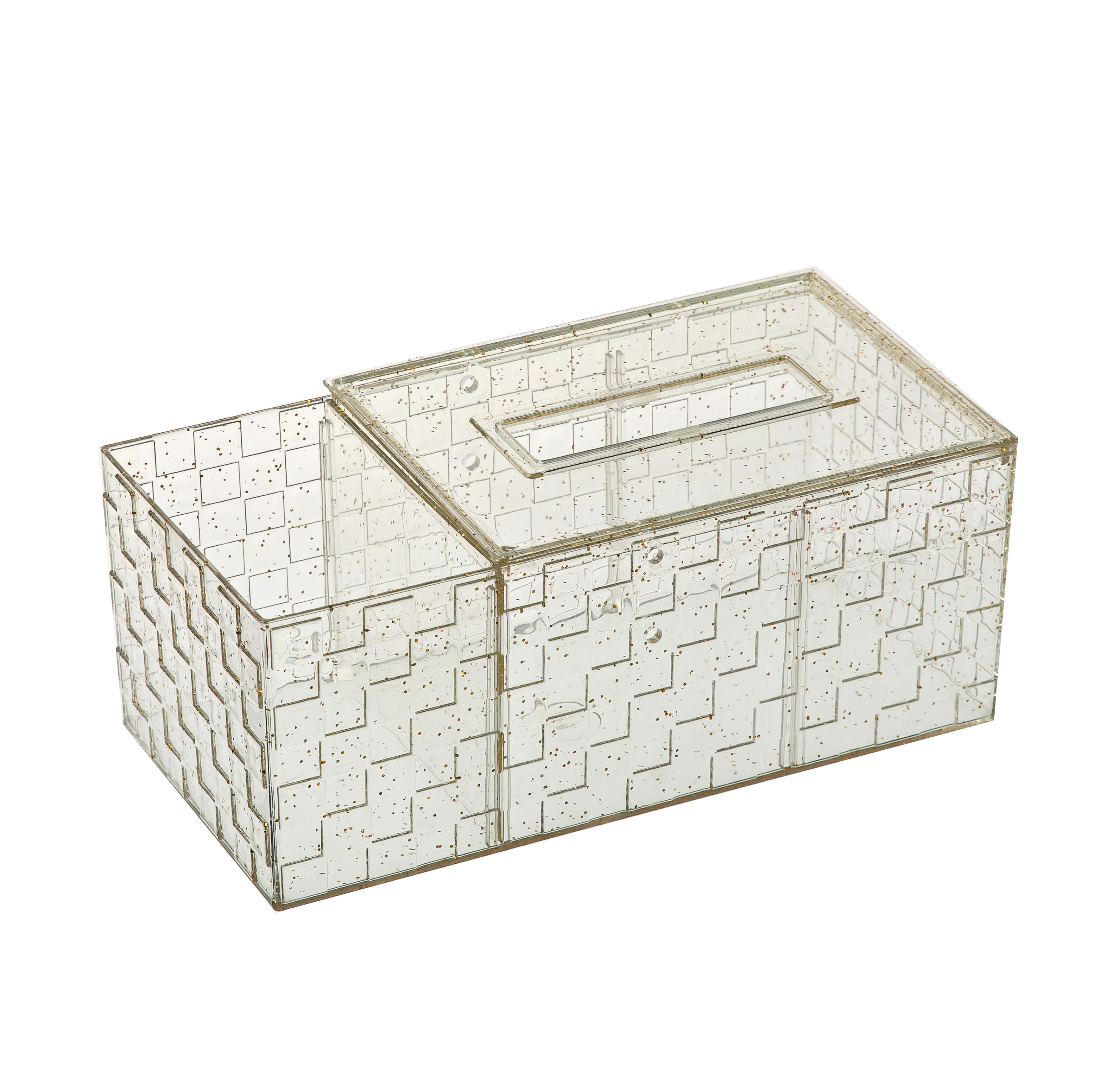 plastic tissue box