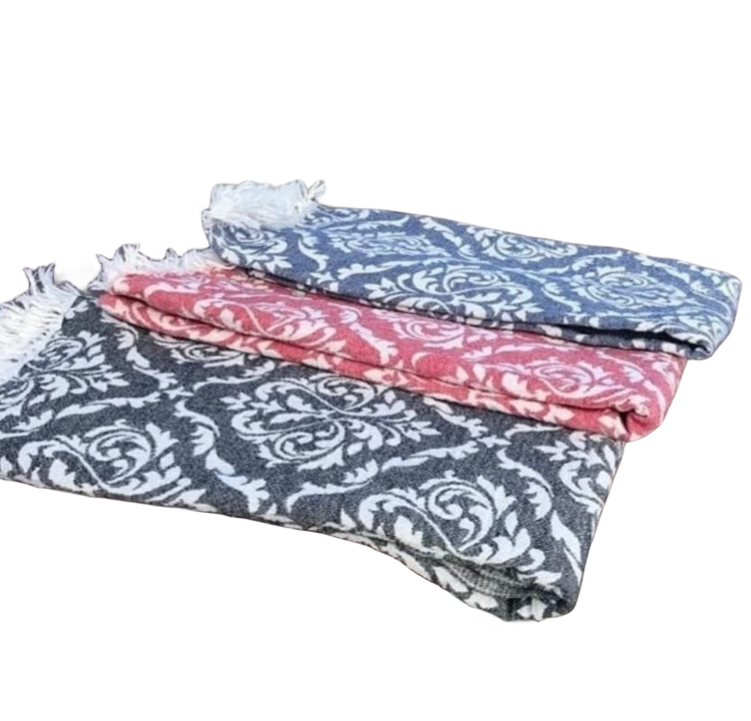24 Fragrant willow tassel Türkiye beach towel cotton yarn dyed jacquard without sand