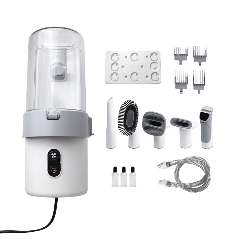 MRY 5 in 1Pet Grooming Vacuum Cleaner Pet Grooming Kit With Vacuum Suction Dog Cat Trimmer Brush