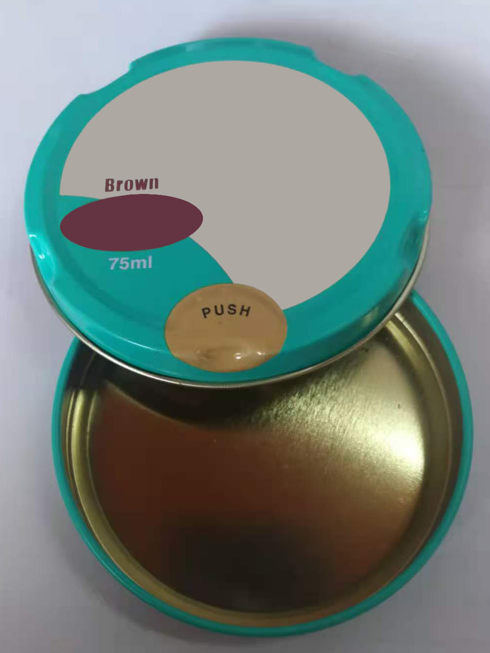 Push to open TIN 75ml