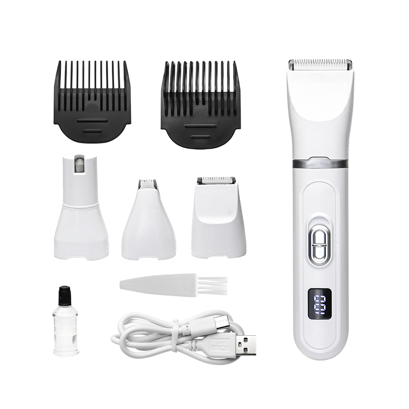High Quality Rechargeable Pet Nail Trimmers Multifunction Pet Grooming Tool