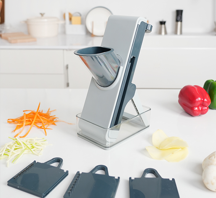 WOKA Kitchen Multi-fuction Vertical Vegetable Grater Rotate Fruit Vegetable Slicer Shredder