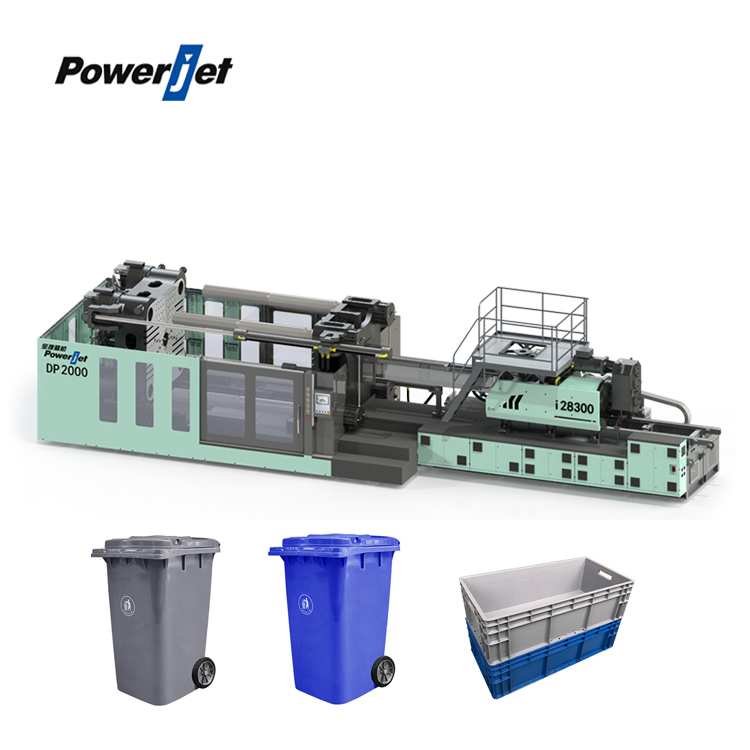 Powerjet high efficiency two-platen injection molding machine DP2500-S6