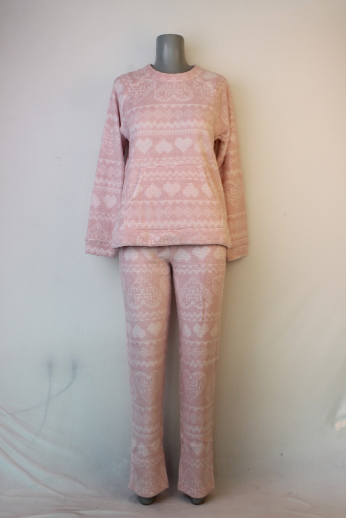Ladies knitted pajama