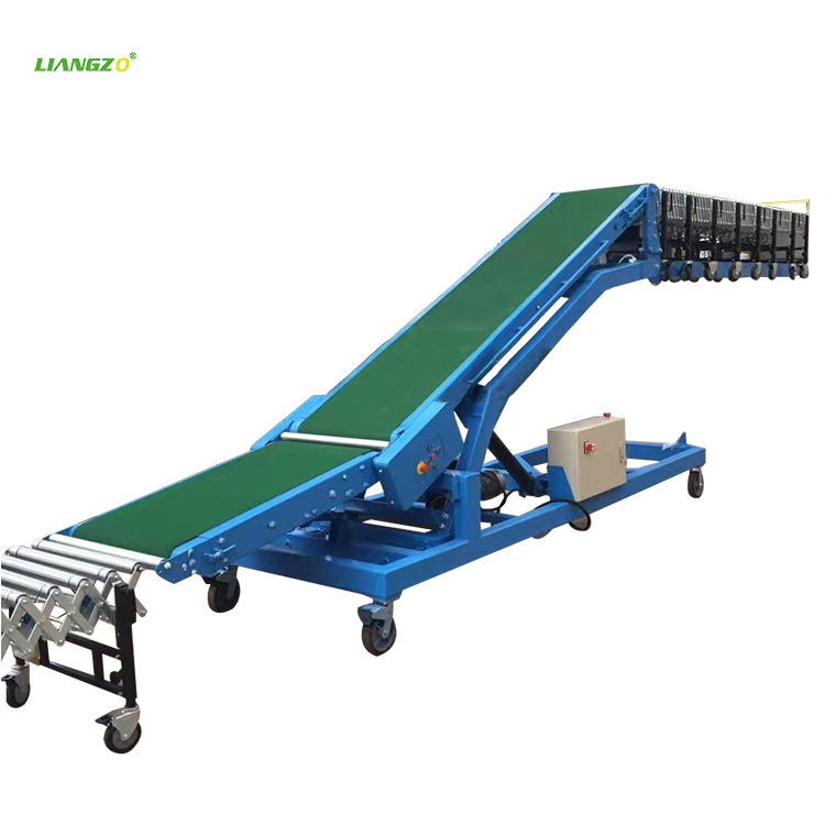LIANGZO Container Loader,Belt Conveyor,Truck Loading and Unloading