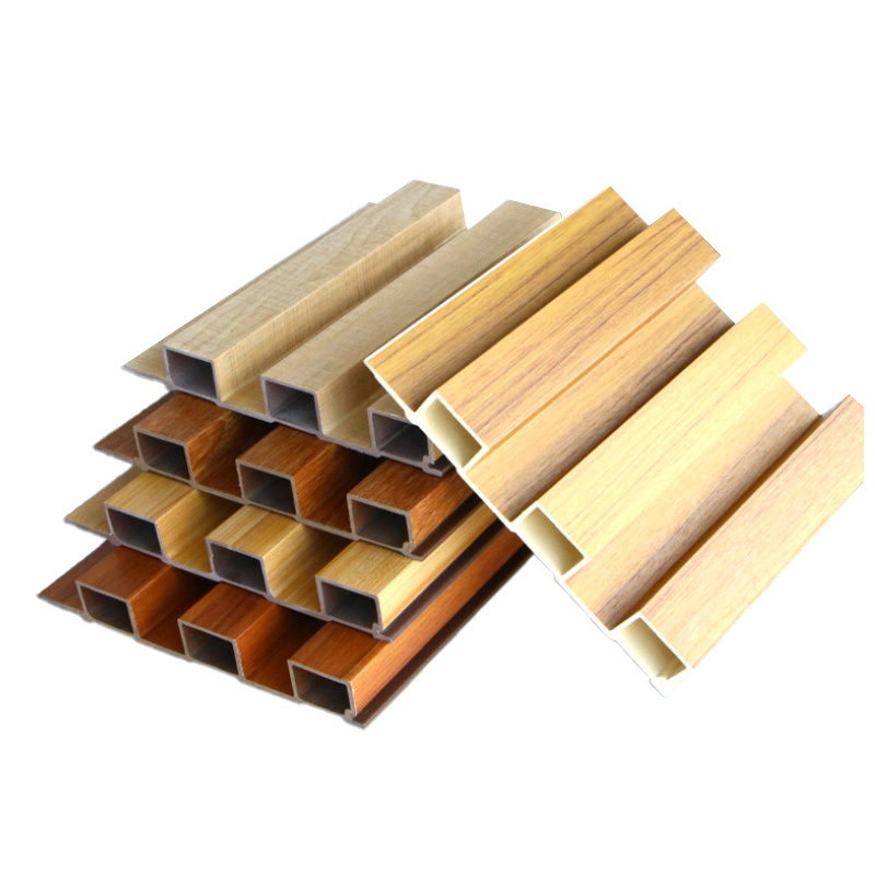 Wood Composite Interior Fluted Panels WPC Wall Panel Clading