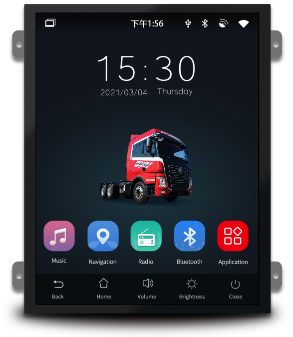 MINGSHANG Android Auto/Apple CarPlay