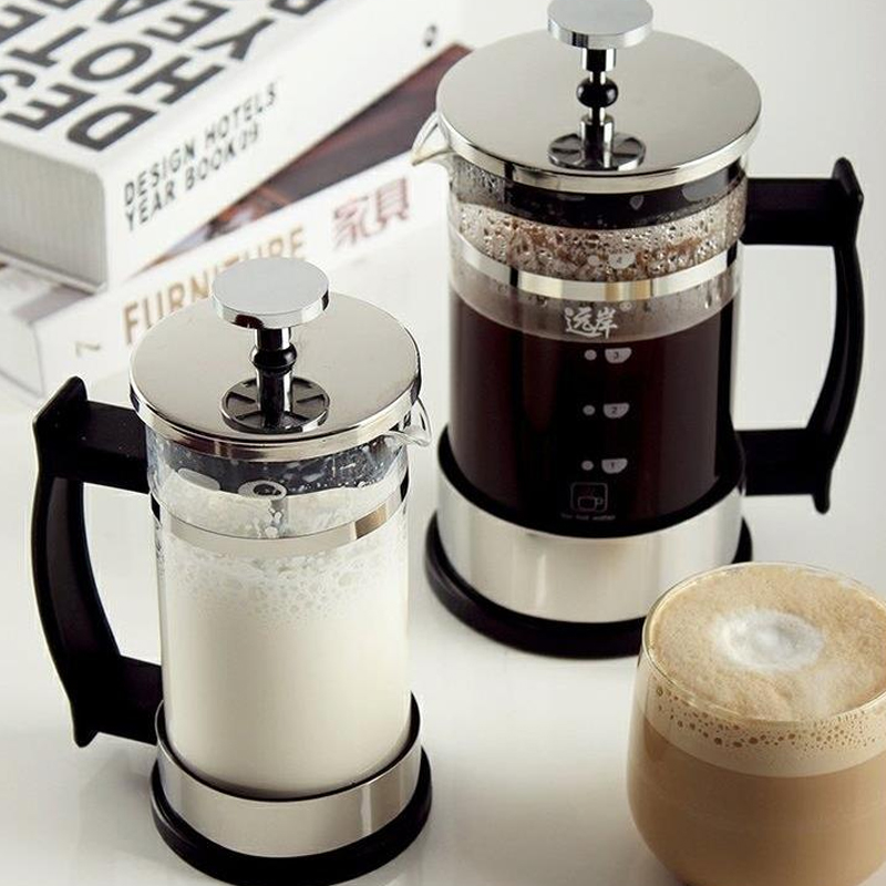 High borosilicate glass coffee plunger glass French press