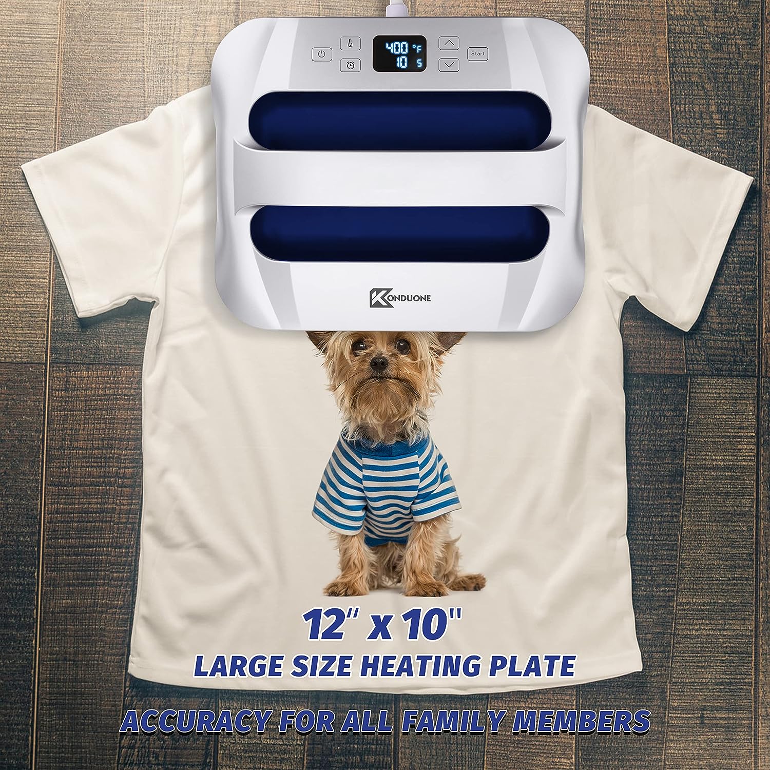 12"x10" Smart Heat Press Machine Heat Transfer Machine
