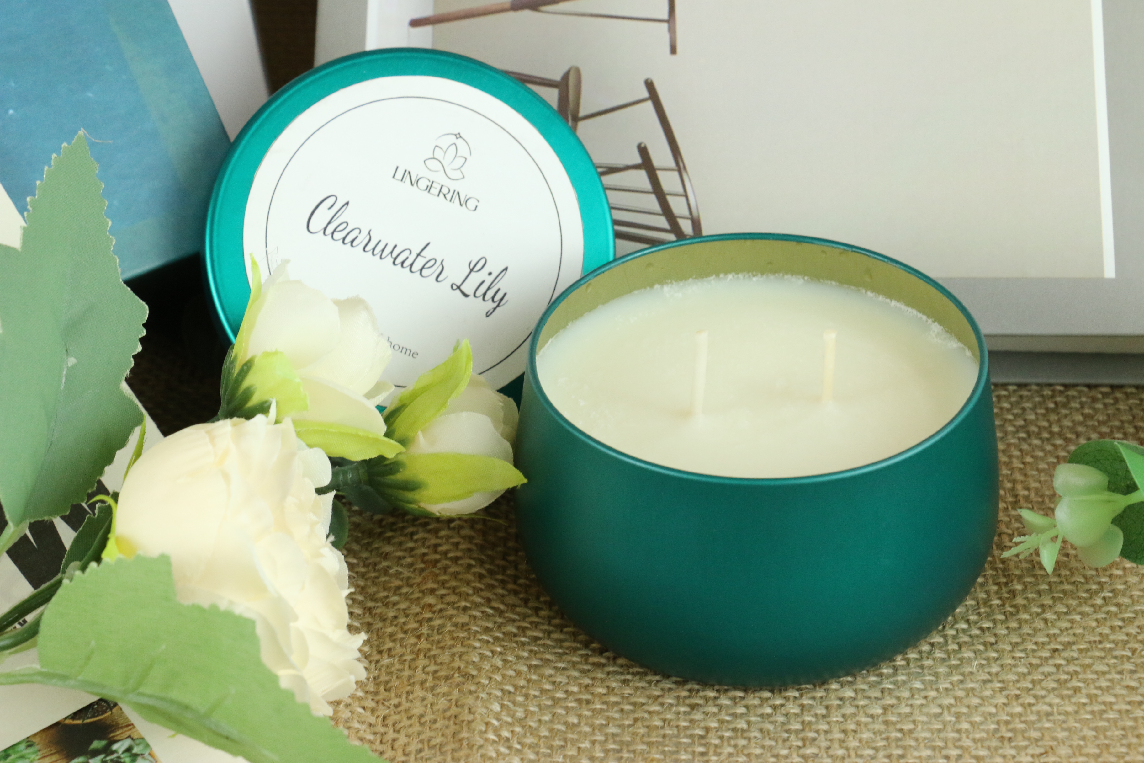 Scented candles for family birthday parties
