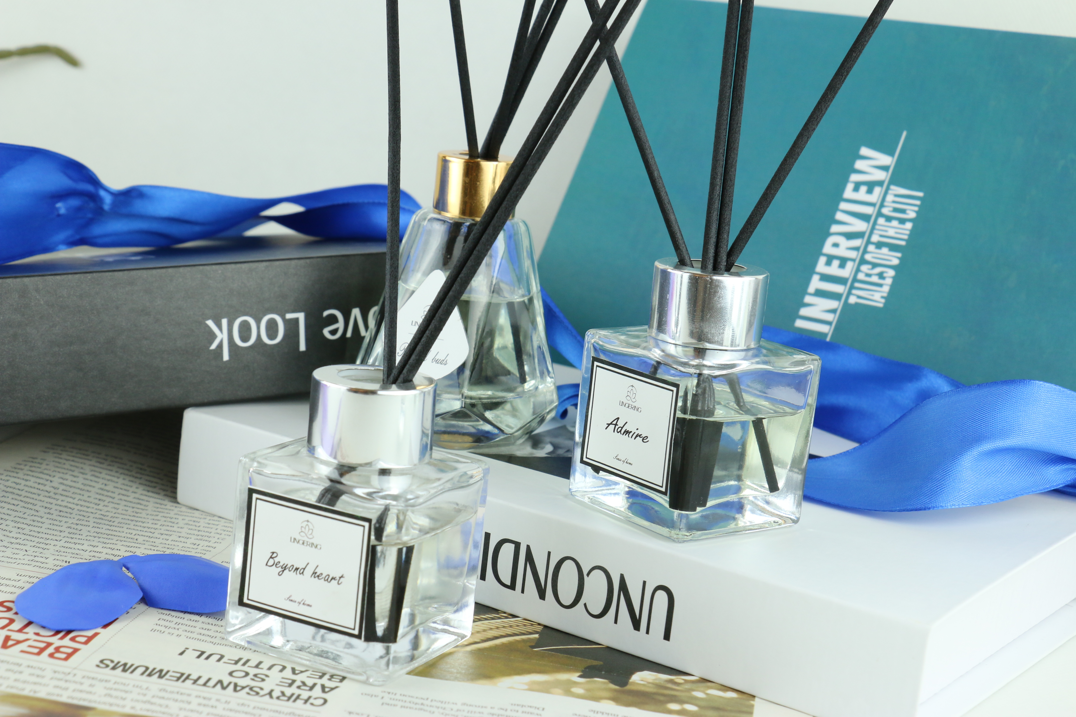 household fragrance air freshener sets reed diffuser