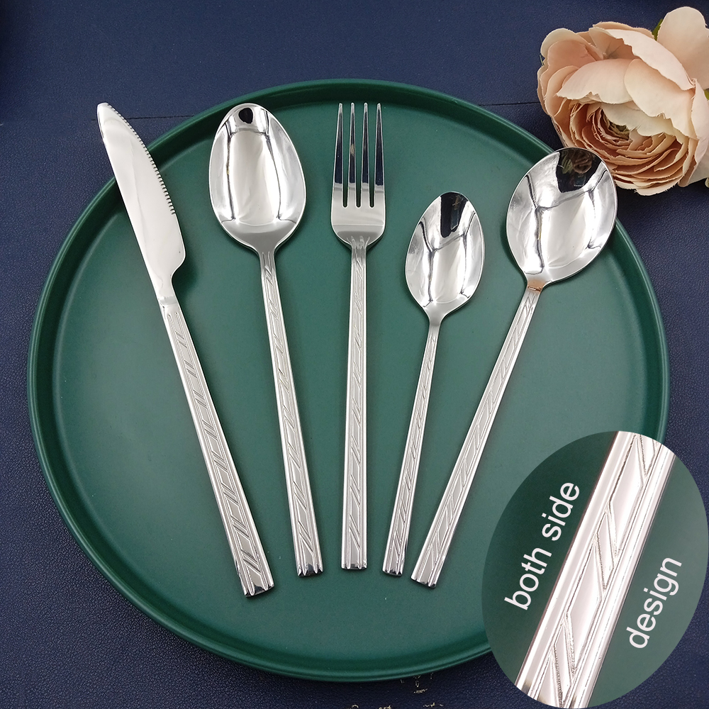 New design cutlery set for hotel use