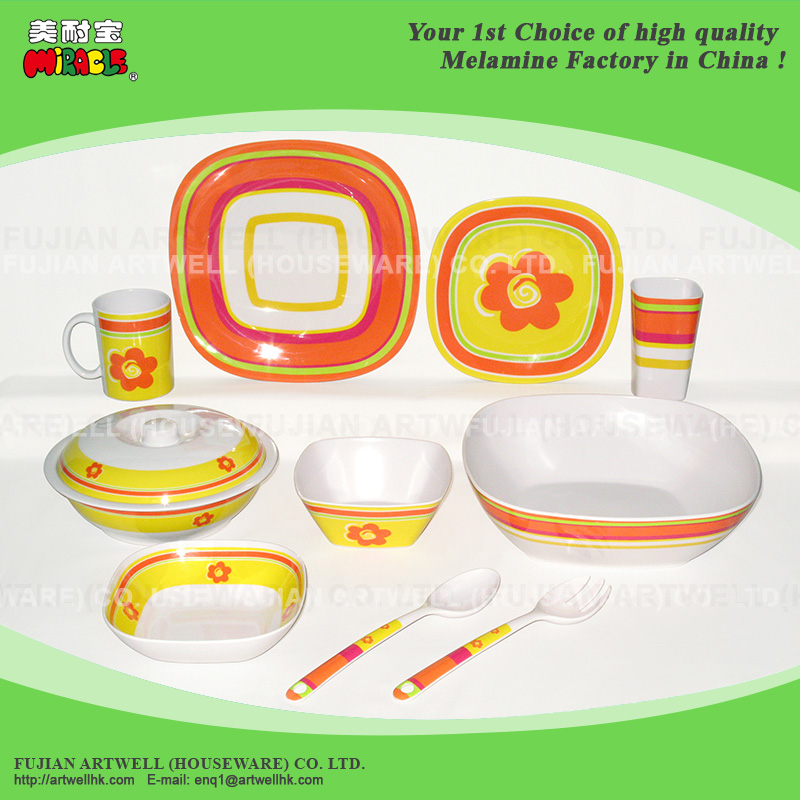 Melamine Bowl With Cover