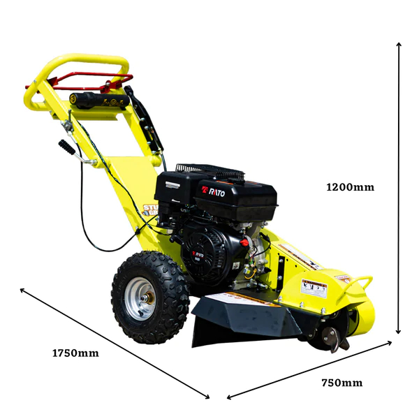 15HP Stump Grinder 33cm Capacity With E-Start