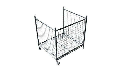 Basketball storage cage