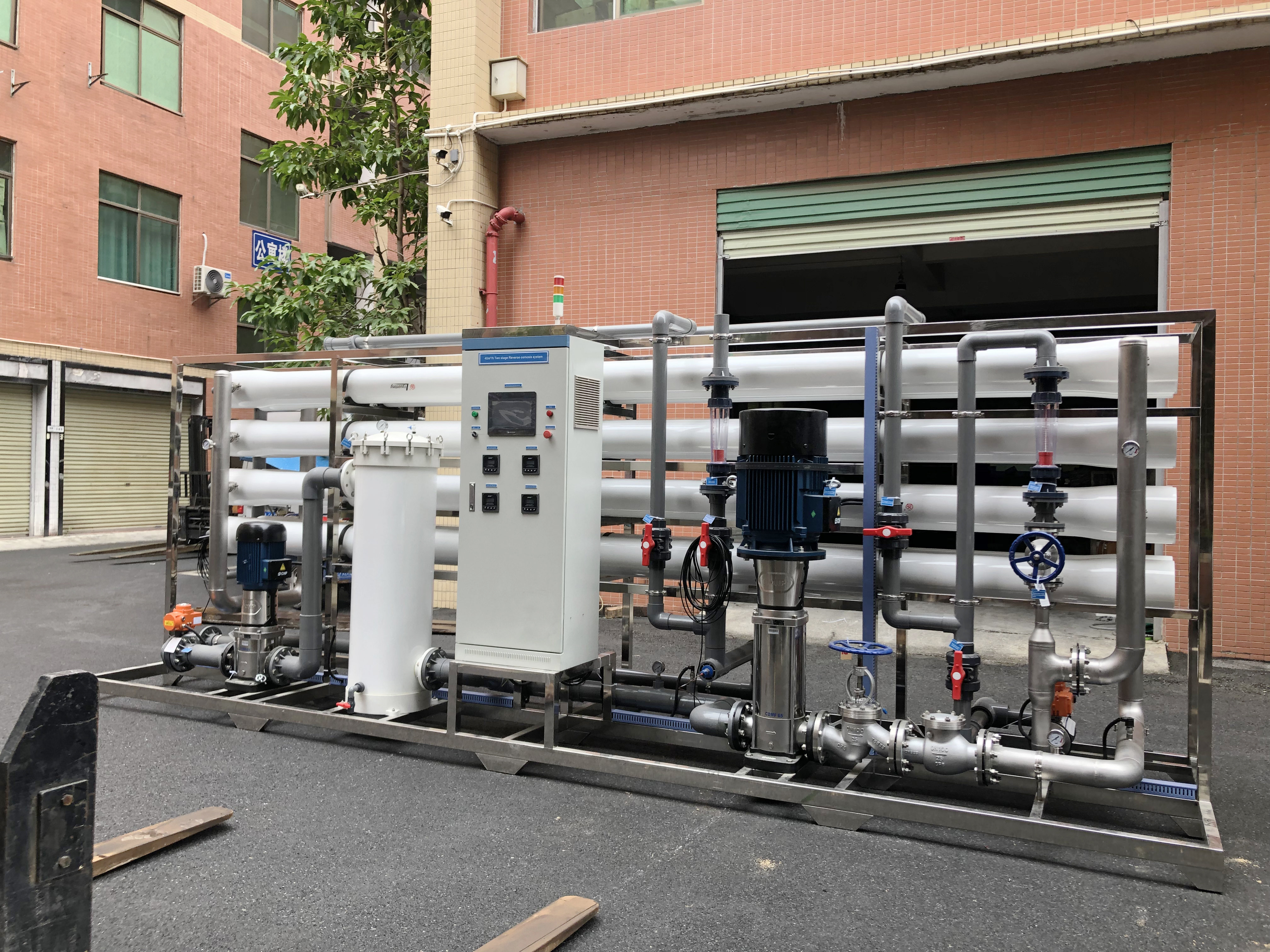 20T/H Containerized Reverse Osmosis Plant, Drinking Water Filter System, Reverse Osmosis System