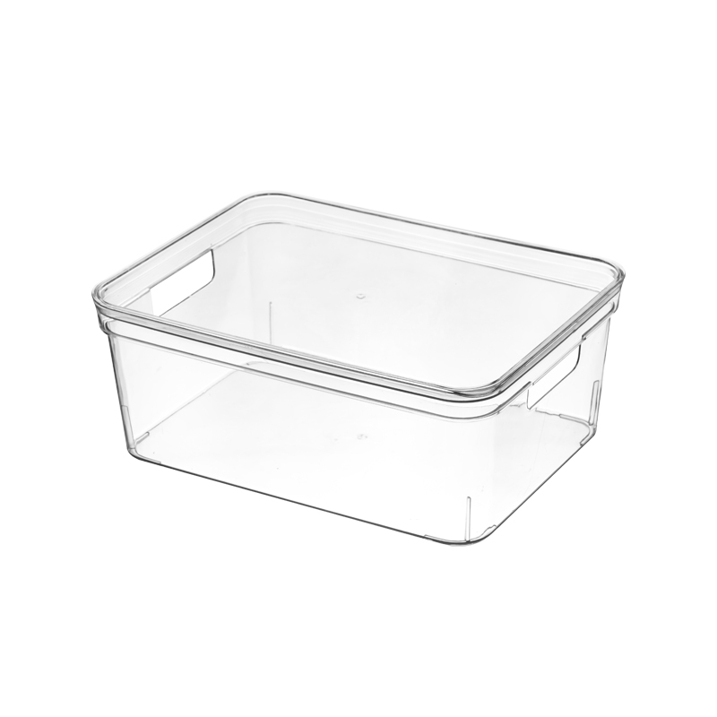 Storage box with lid medium