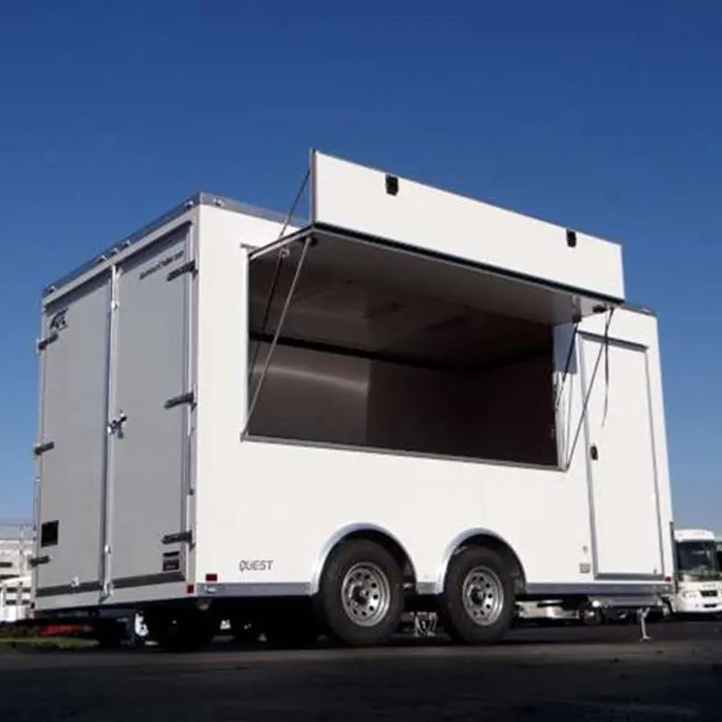 Outdoor Mobile Ice Cream Food Trailer