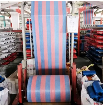 Laminated Woven Polypropylene PP Rice Sack Bag Tube Fabric Roll